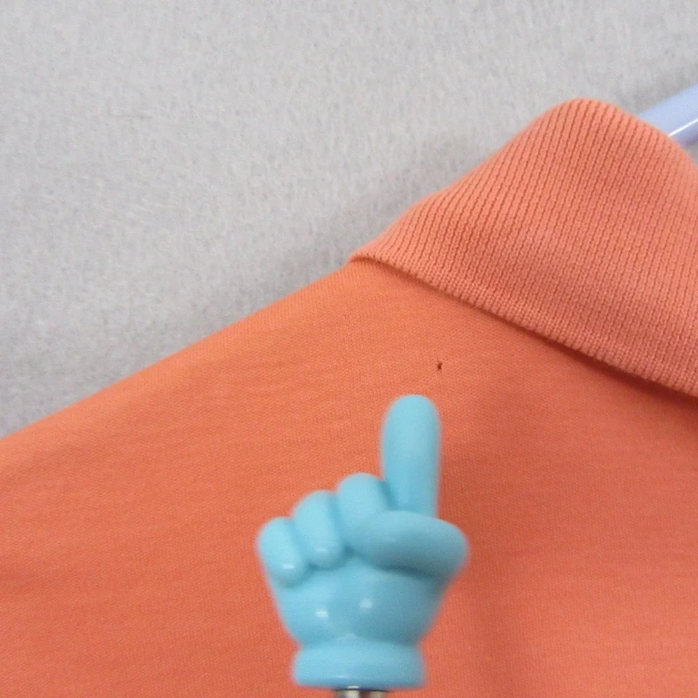 Polo Ralph Lauren Mens Polo‎ Shirt 2XL Orange Vintage Short Sleeve Golf